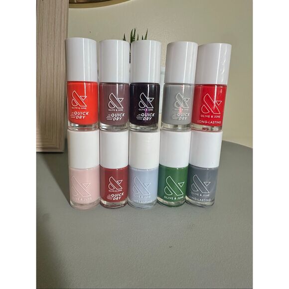 Olive and June 10X Quick Dry Nail Polish Multiple Colors New - Picture 1 of 4